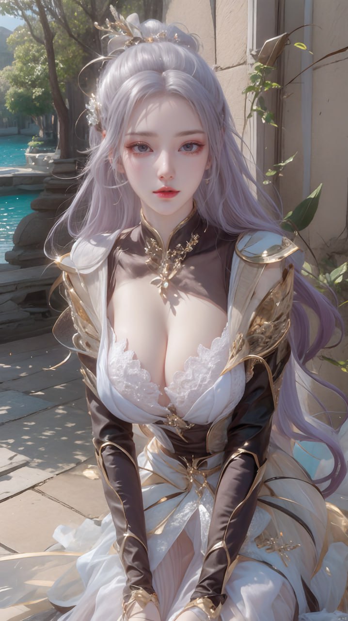 然而